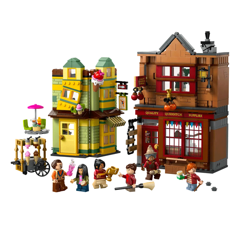 Accessori di Prima Qualità per il Quidditch e Gelateria - Harry Potter LEGO 76452