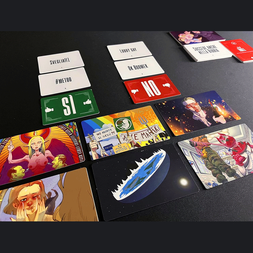 Non si può più dire niente Studio Supernova carte party games 8052870930996