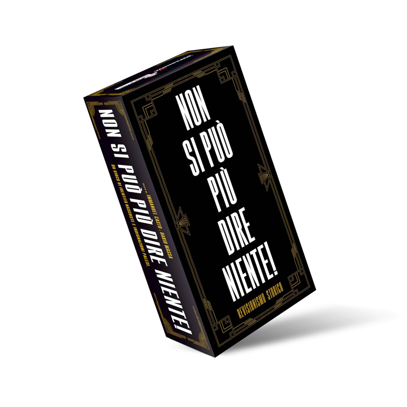 Non si può più dire niente: Revisionismo storico Studio Supernova carte party games 8052870932327