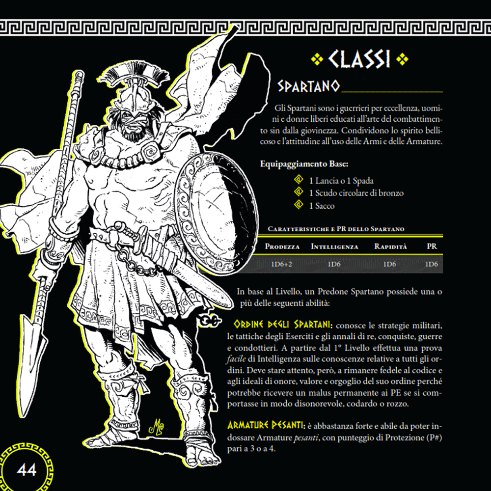 Odyssey - Black Tales + Mappa e dado Officina Meningi Giochi di Ruolo