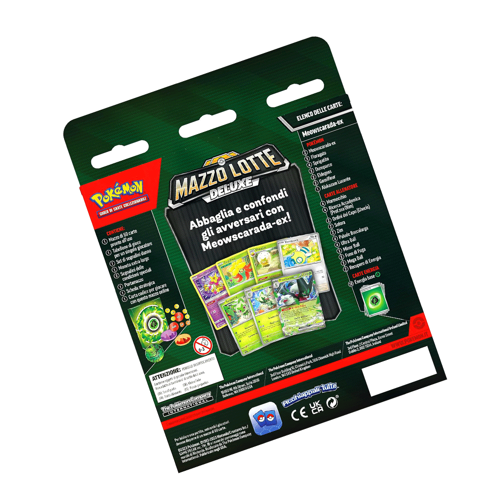 Pokèmon - Mazzo Lotte Deluxe EX Meowscarada (ITA) 820650623110