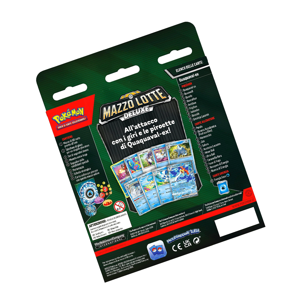Pokèmon - Mazzo Lotte Deluxe EX Quaquaval (ITA) 820650623110