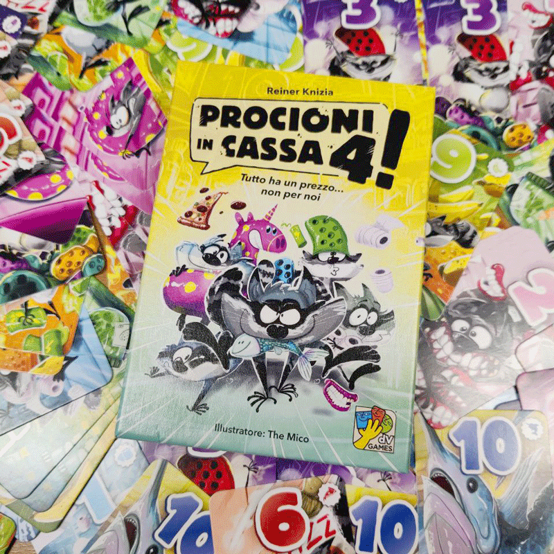 Procioni in cassa 4! DV Giochi Carte Family 8032611690723