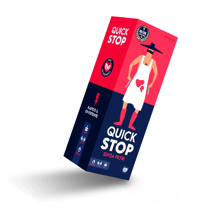 Quickstop senza filtri Asmodee Carte Party Games 3770037991066