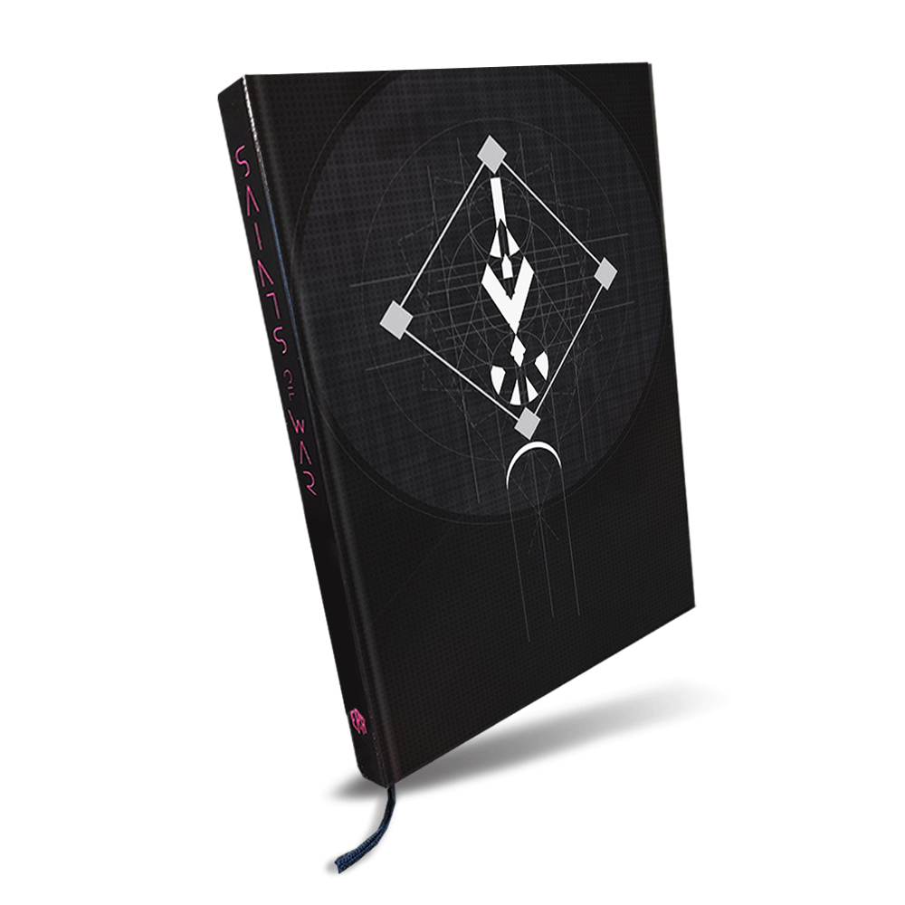 Saints of War manuale base con copertina Edizione Esclusiva Eroi di Arcadia