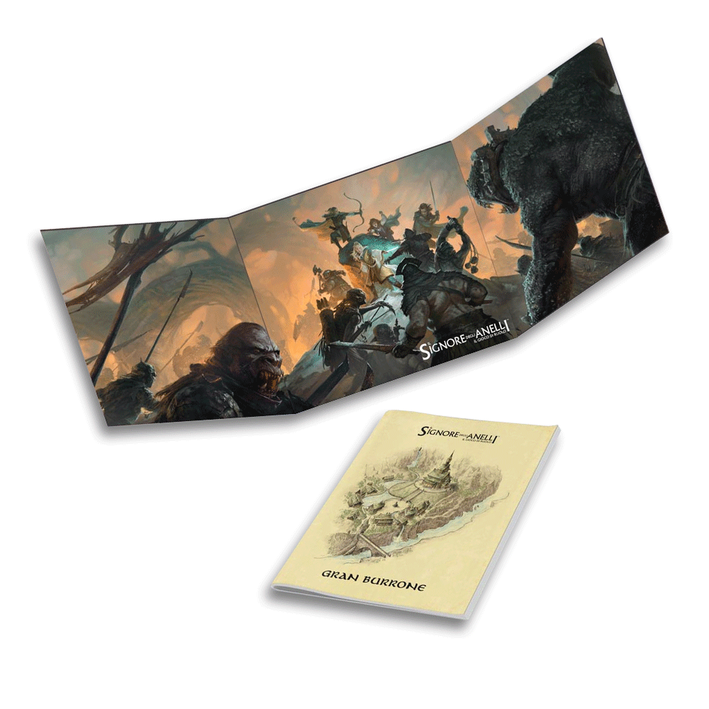 Schermo e Guida a Gran Burrone Il Signore degli Anelli GDR Need Games 9791280692764