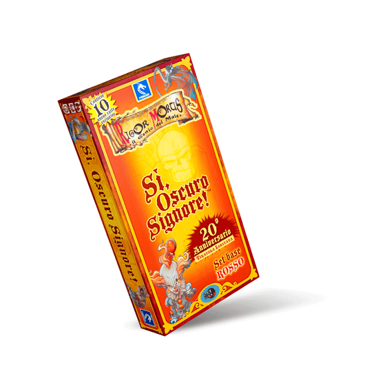 Sì, Oscuro Signore 20° anniversario Set Rosso carte party games 8058697272387