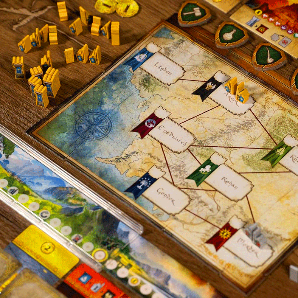 Il Signore degli Anelli: Duel for Middle-Earth Asmodee carte per due giocatori 5425016928226