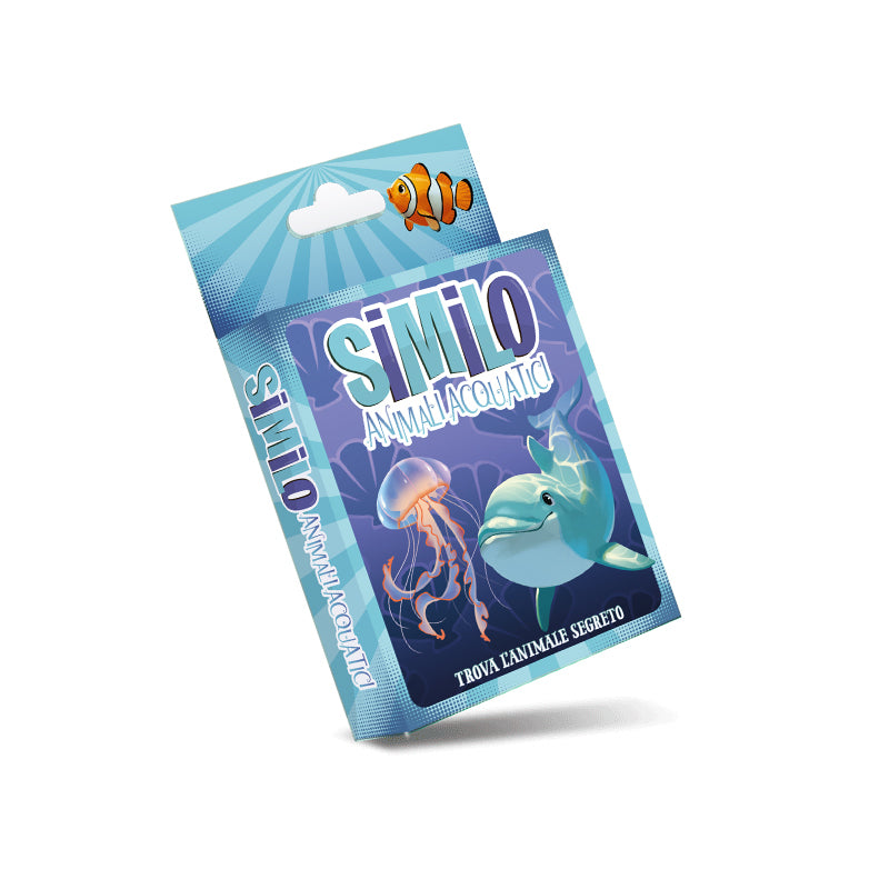 Similo Animali Acquatici + promo card Ghenos Games Carte Family 8033609533497