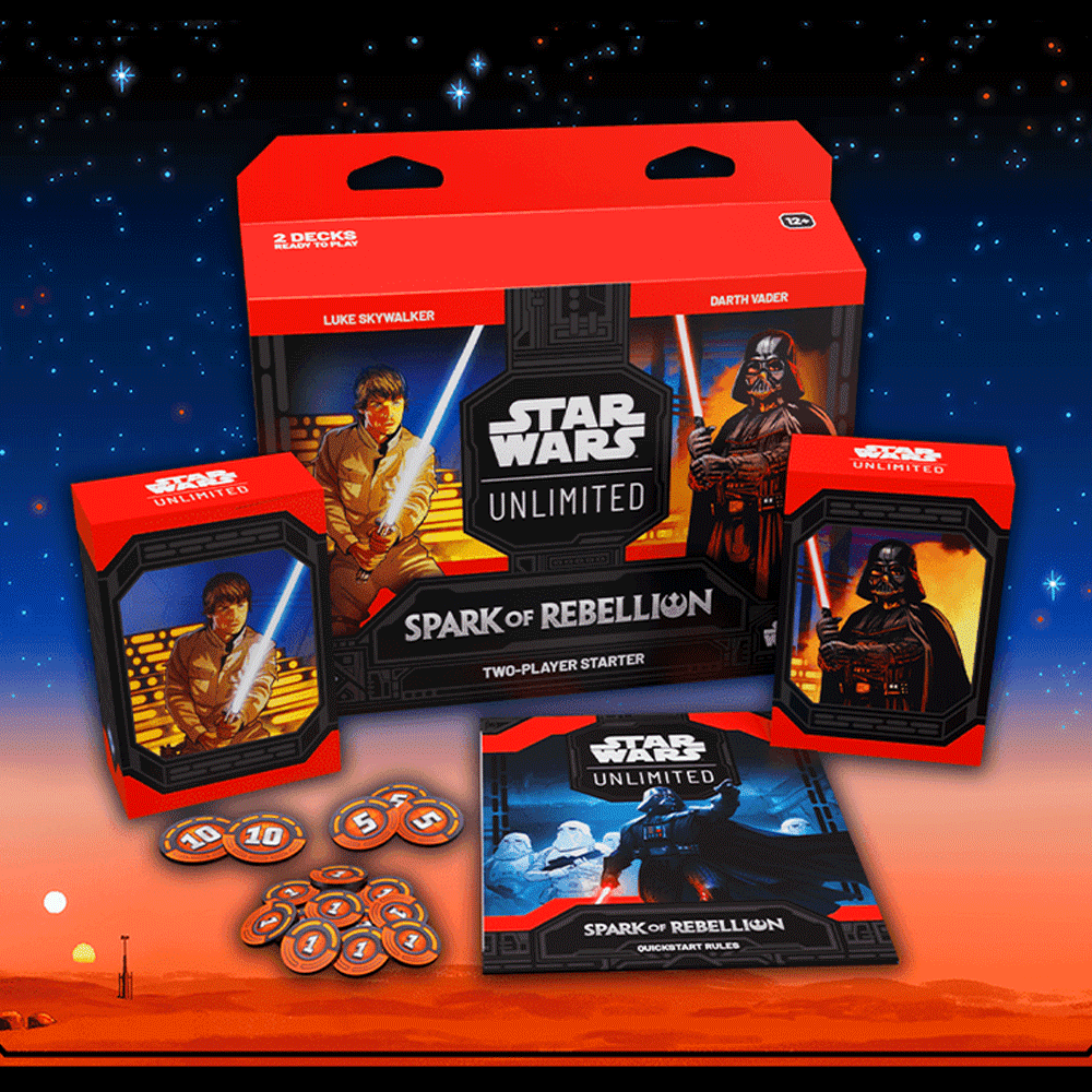 Star Wars Unlimited - Scintilla di Ribellione - Starter Set (ITA) 841333124205