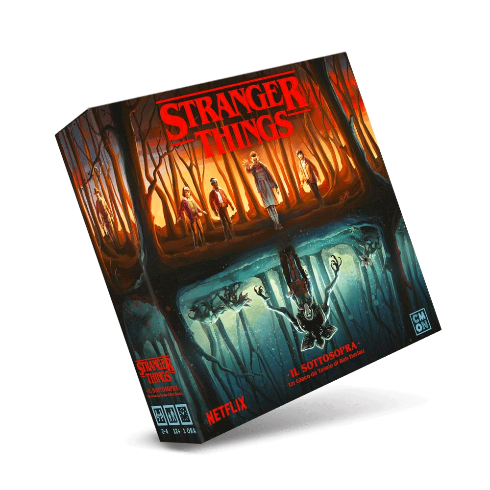 Stranger Things: Sottosopra Asmodee Cooperativi Esperti 3558380102069