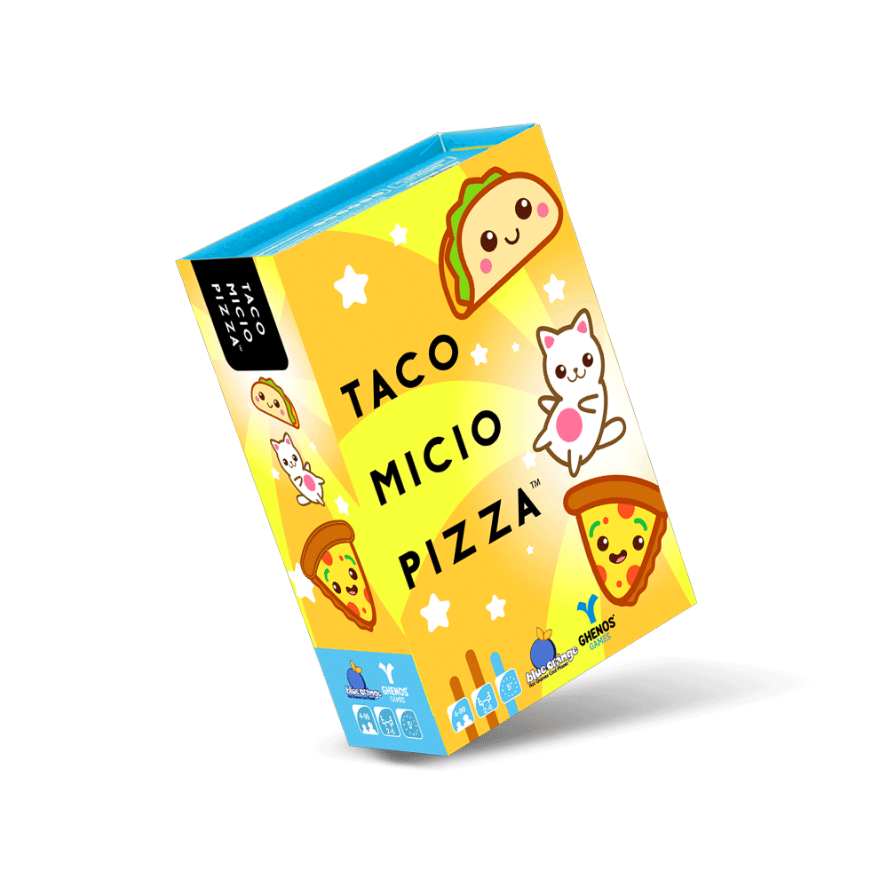 DV Giochi Taco Micio Pizza - Fast-Paced Card Game For Kids & Families (Like Taco Cat Goat Cheese Pizza)