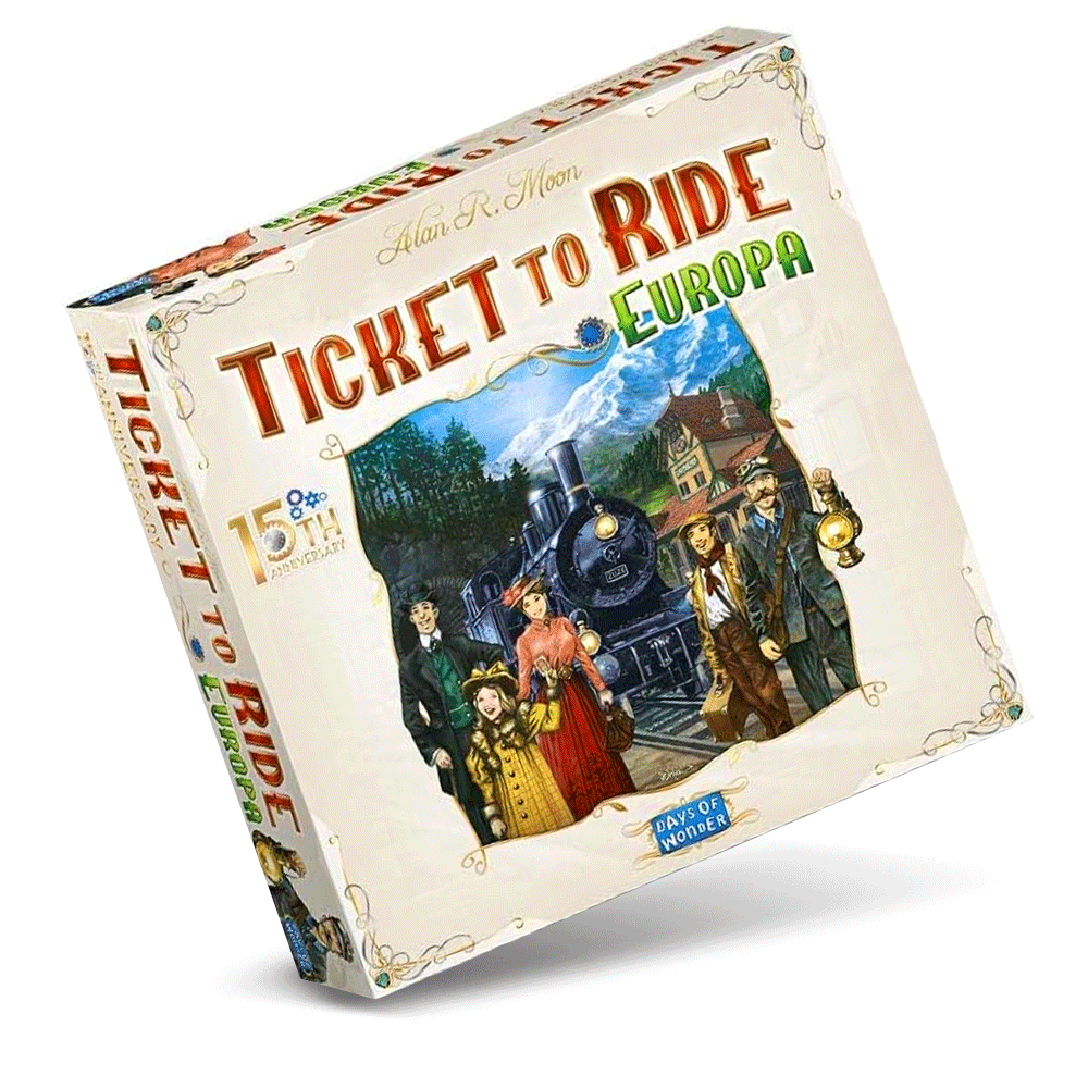 Ticket to Ride 15° Anniversario Asmodee Gestionali Family 824968206331