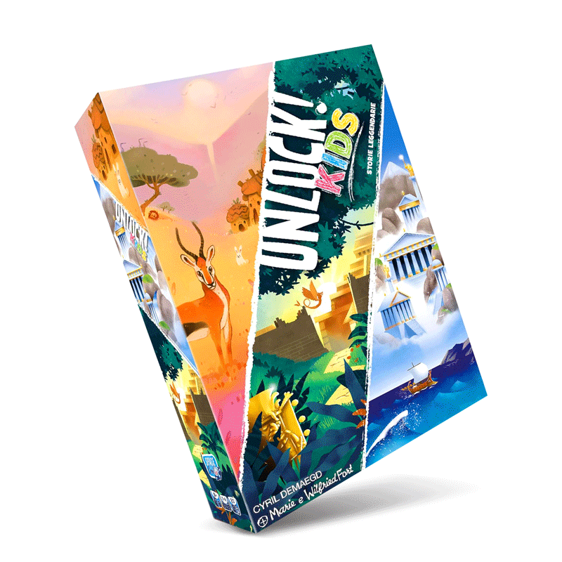 UNLOCK! Kids 3 Asmodee Escape Room Family 3558380120742