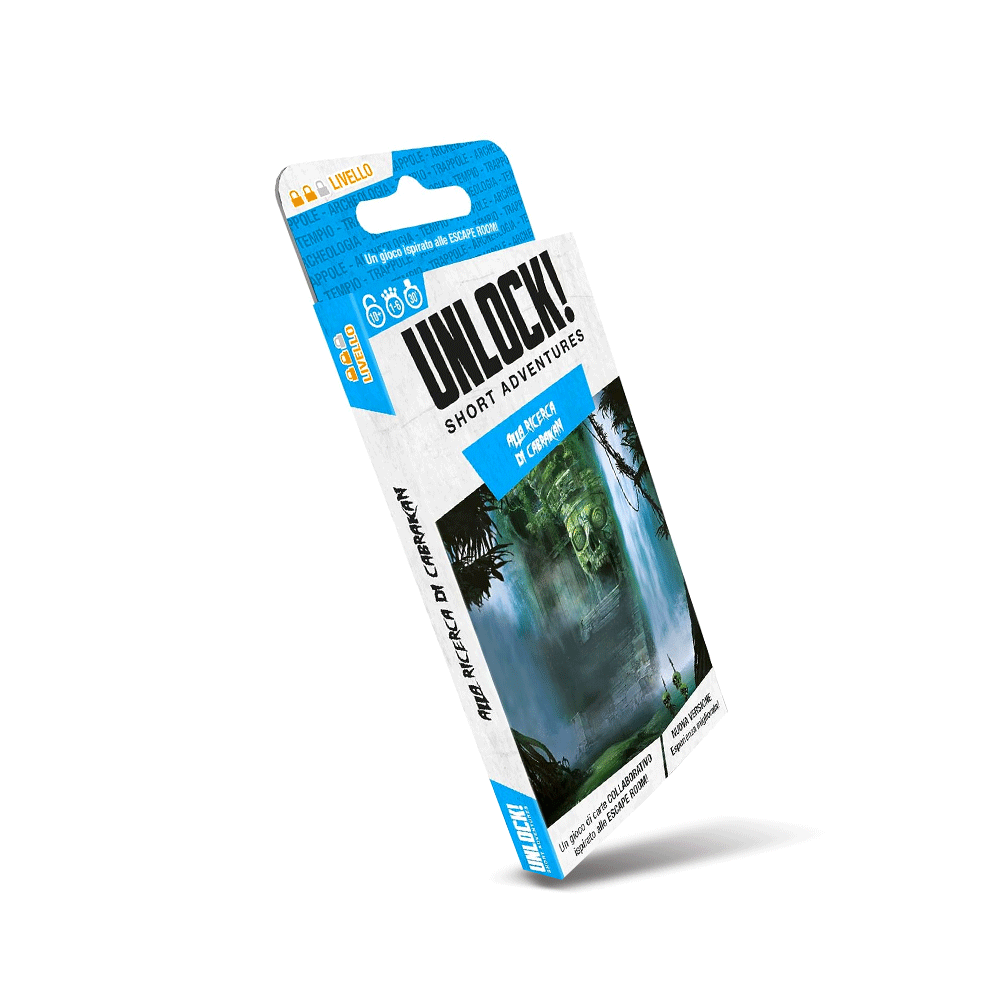 UNLOCK! SA - Alla ricerca di Cabrakan Asmodee Escape Room Family 3558380111368