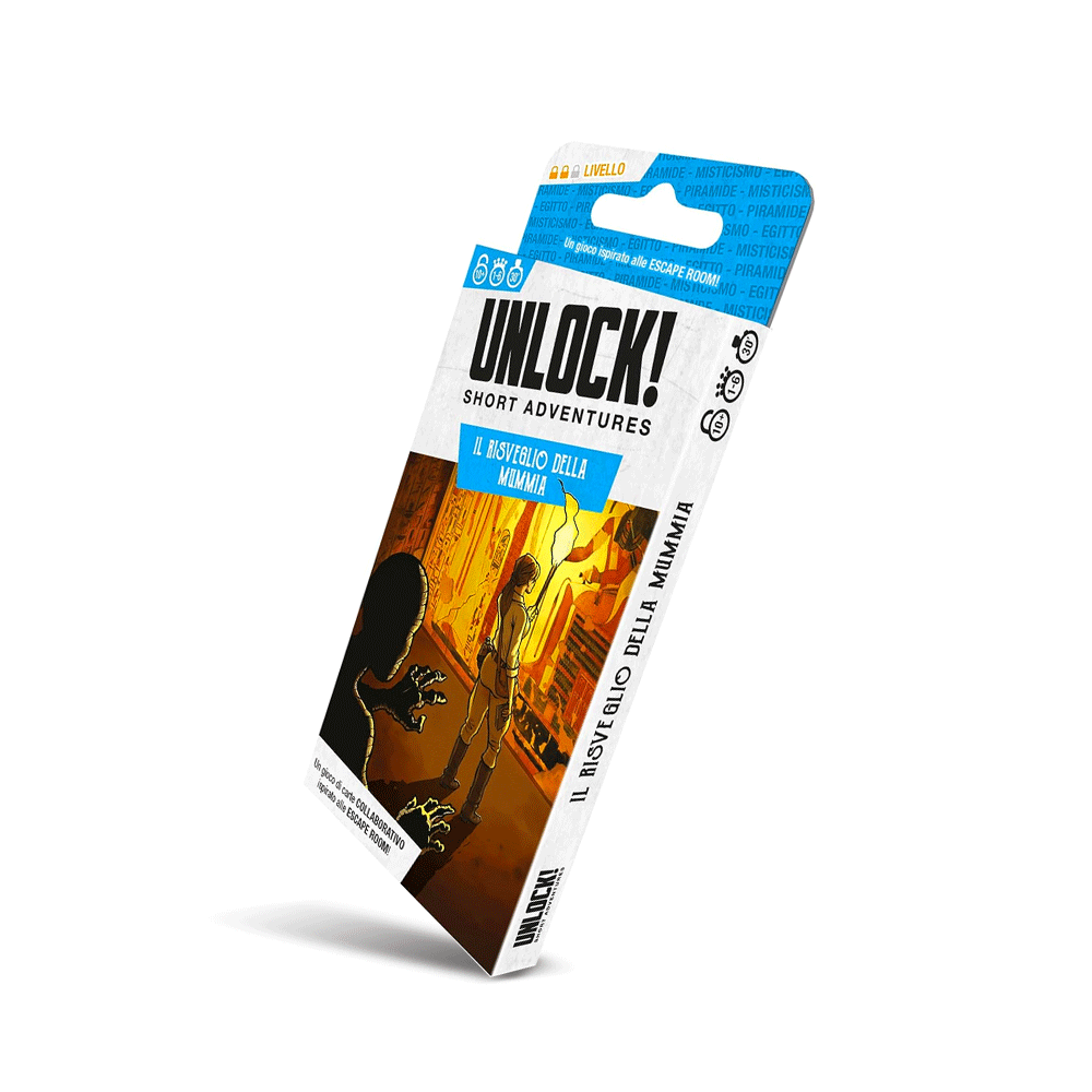 UNLOCK! SA - Il Risveglio della Mummia Asmodee Escape Room Family 3558380111399