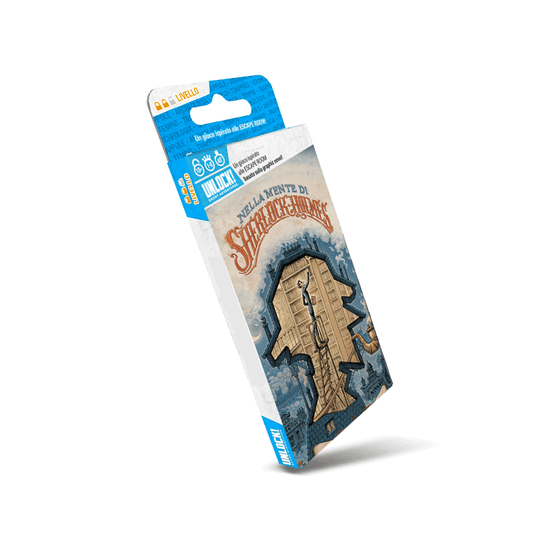 UNLOCK! SHORT ADVENTURE - Nella Mente di Sherlock Holmes Asmodee Escape Room 3558380130376