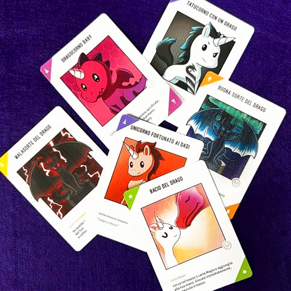 Unstable Unicorns - Esp. Dragons Asmodee Carte Party Games 3558380092797