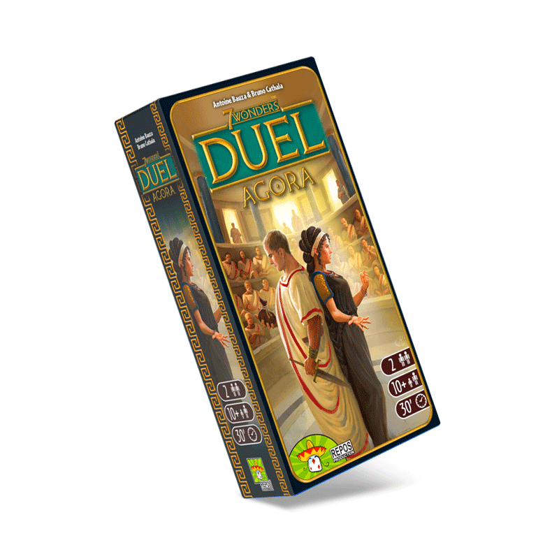 7 Wonder Duel espansione Agorà Asmodee carte per due 5425016924945