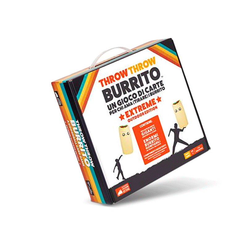 Throw Throw Burrito Extreme Outdoor Edition Asmodee Carte Party Games –  Eroi di Arcadia