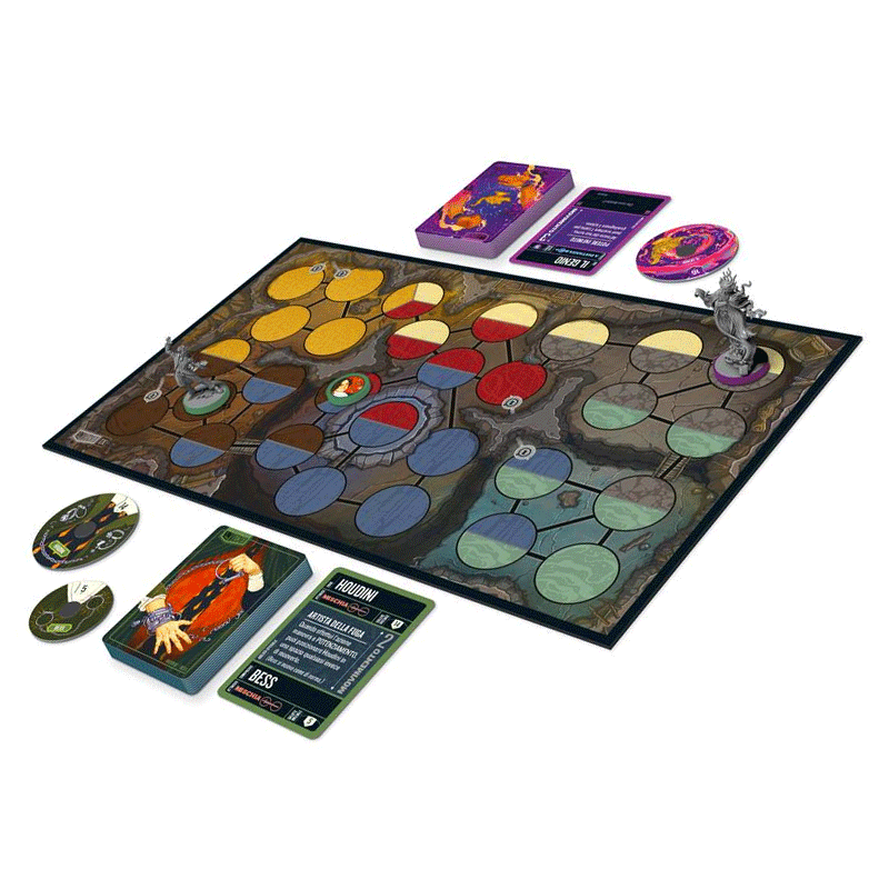 Unmatched - Houdini VS Genio della Lampada Mancalamaro Strategici Esperti 3701551700896