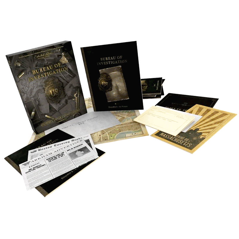 Bureau of Investigation Indagini ad Arkham e Altrove Asmodee Investigativi Esperti 9782370990419