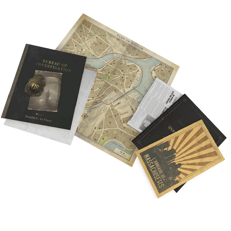 Bureau of Investigation Indagini ad Arkham e Altrove Asmodee Investigativi Esperti 9782370990419