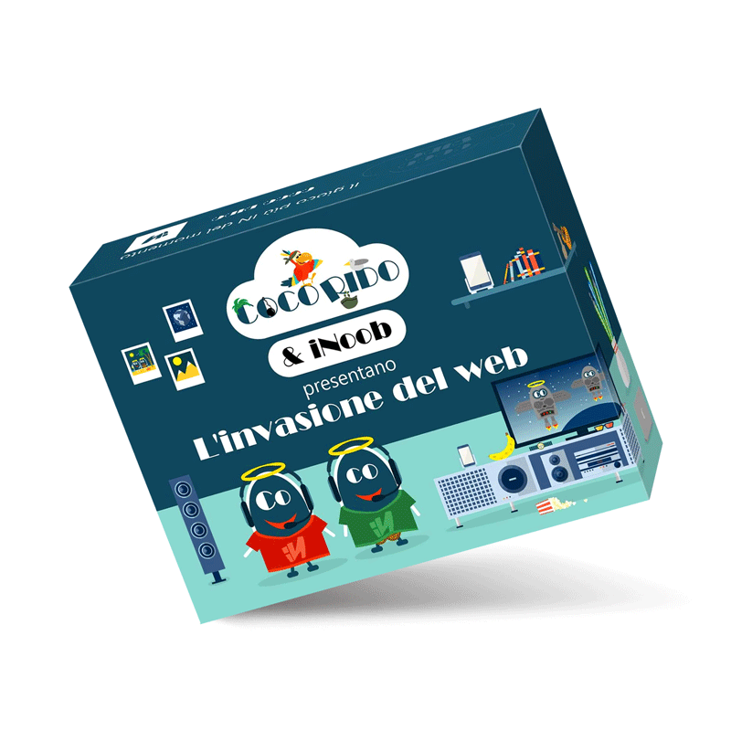 Coco Rido L'invasione del Web carte party games 3770010367277