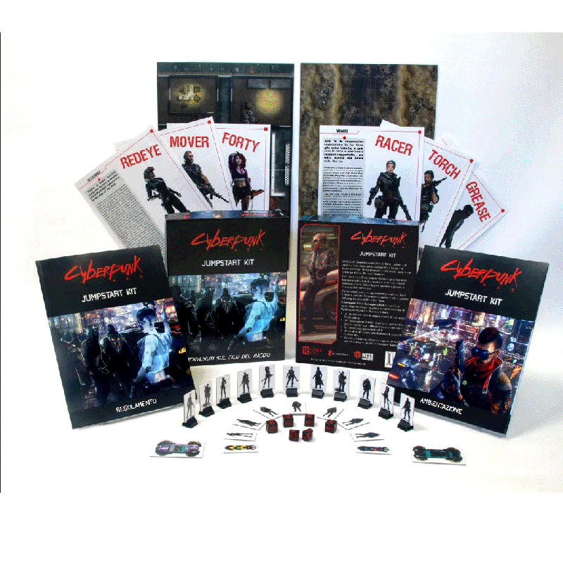 Cyberpunk Red Jumpstart Kit Need Games 9788831334198