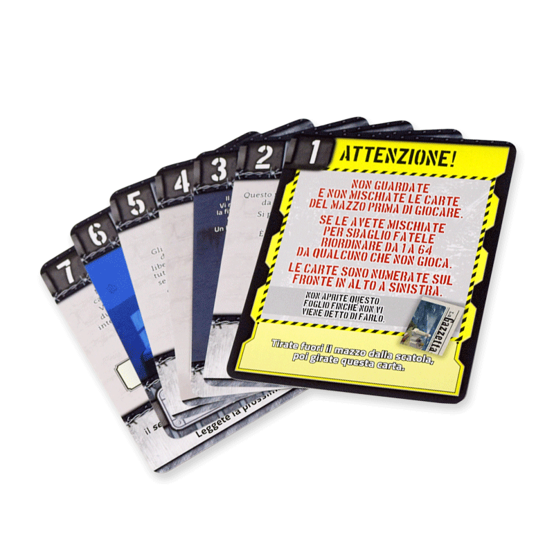 Deckscape Fuga da Alcatraz family escape room DV Giochi 9788894957242