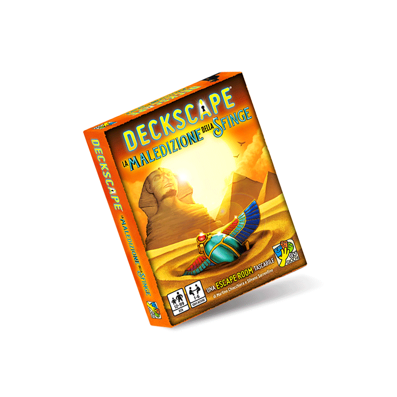 Deckscape - La Maledizione della Spinge DV Giochi Escape Room Family 9788894957099