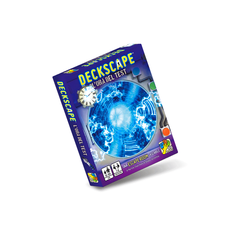 DV Giochi- Deckscape-Dietro Il Sipario-Una Escape Room Tascabile DV Giochi- Deckscape-Dietro Il Sipario-Una Escape Room Tascabile