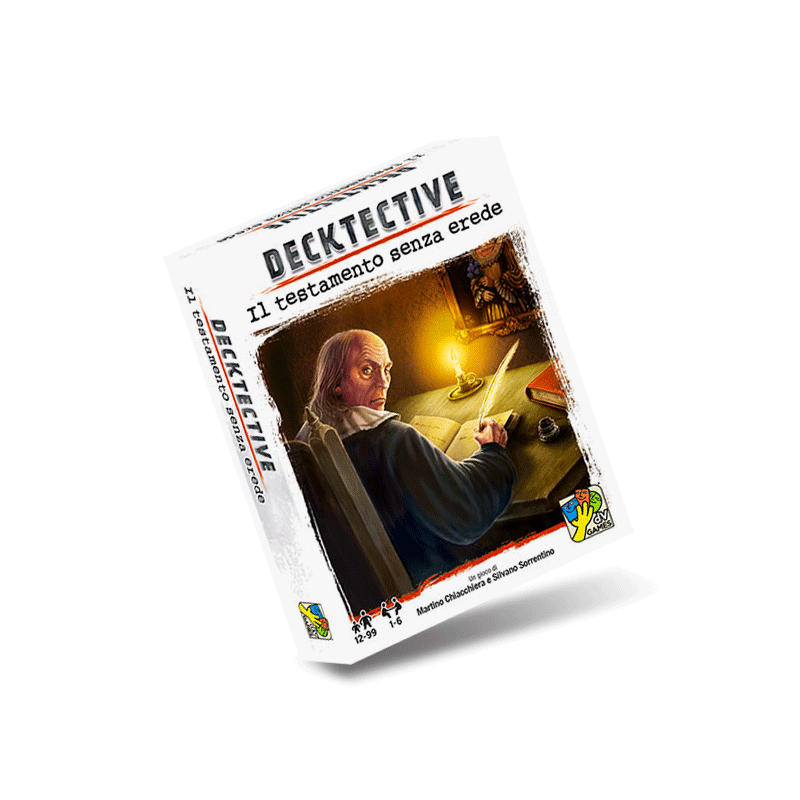 Decktective - Il Testamento Senza Erede DV Giochi Escape Room Family 9788894957365