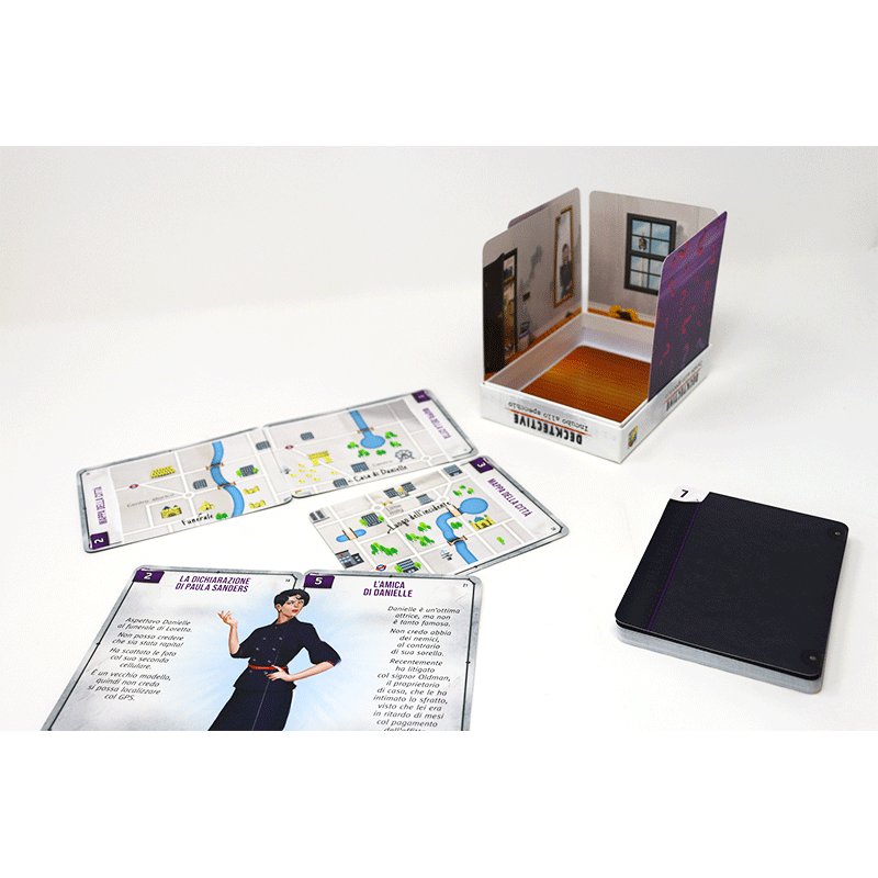 Decktective - Incubo allo Specchio DV Giochi Escape Room Family 9788894957310