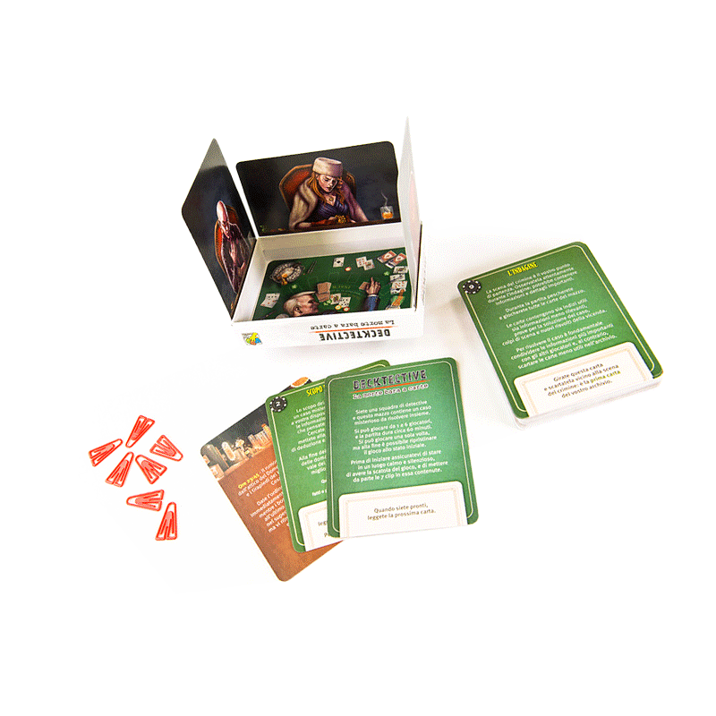 Decktective - La Morte Bara a Carte DV Giochi Investigativi Esperti 9788894957426