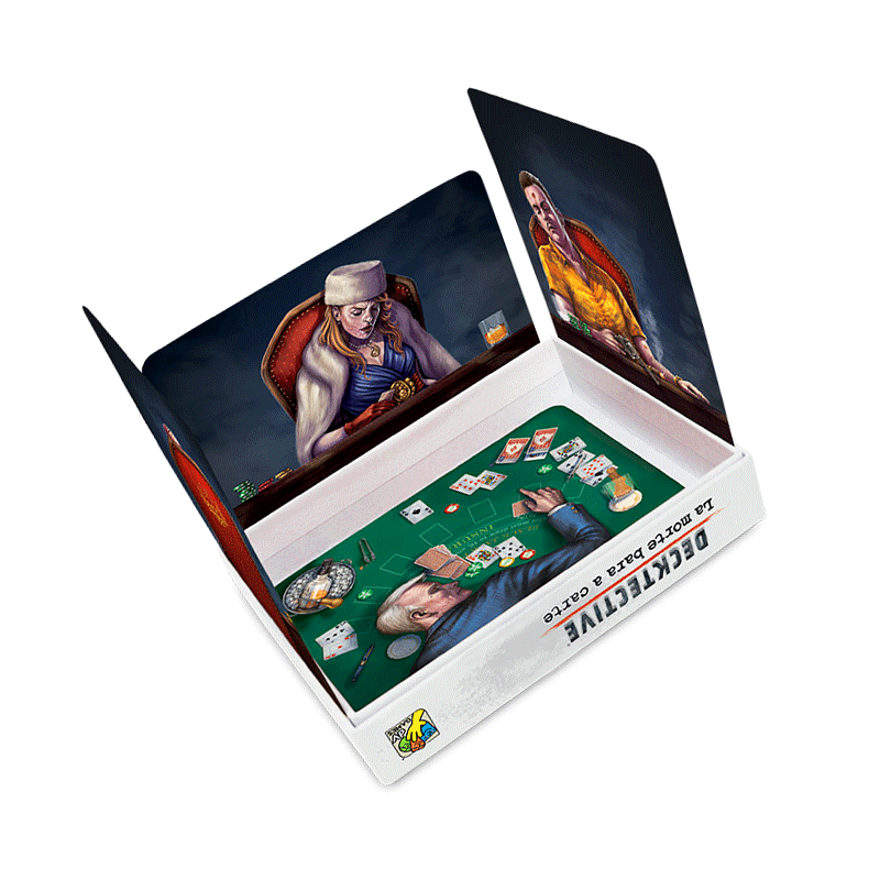 Decktective - La Morte Bara a Carte DV Giochi Investigativi Esperti 9788894957426
