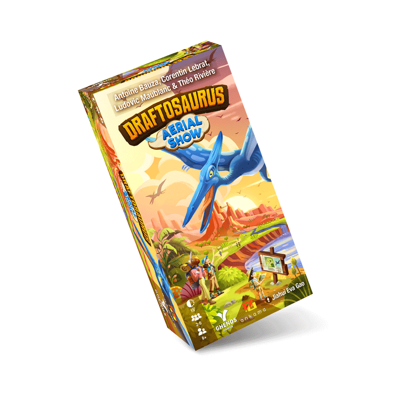 DRAFTOSAURUS - espansione Aerial Show Ghenos Games Avventura Family 8033609531677