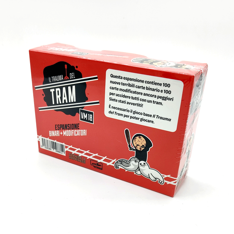 Il Trauma del Tram espansione binari e modificatori Asmodee Party Games Competitivo 3558380098812