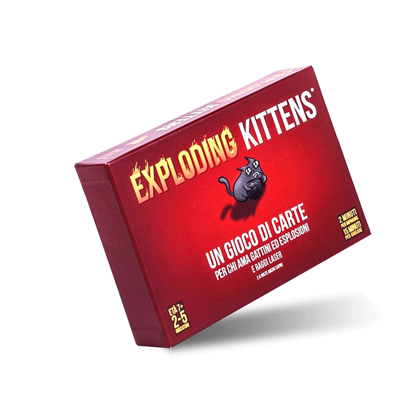 Exploding Kittens Asmodee Carte Party Games 810083040363 – Eroi di Arcadia