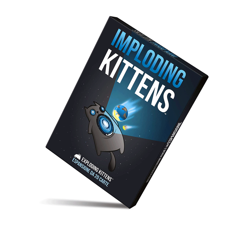 Exploding Kittens - espansione Imploding Kittens Asmodee Carte Party G –  Eroi di Arcadia