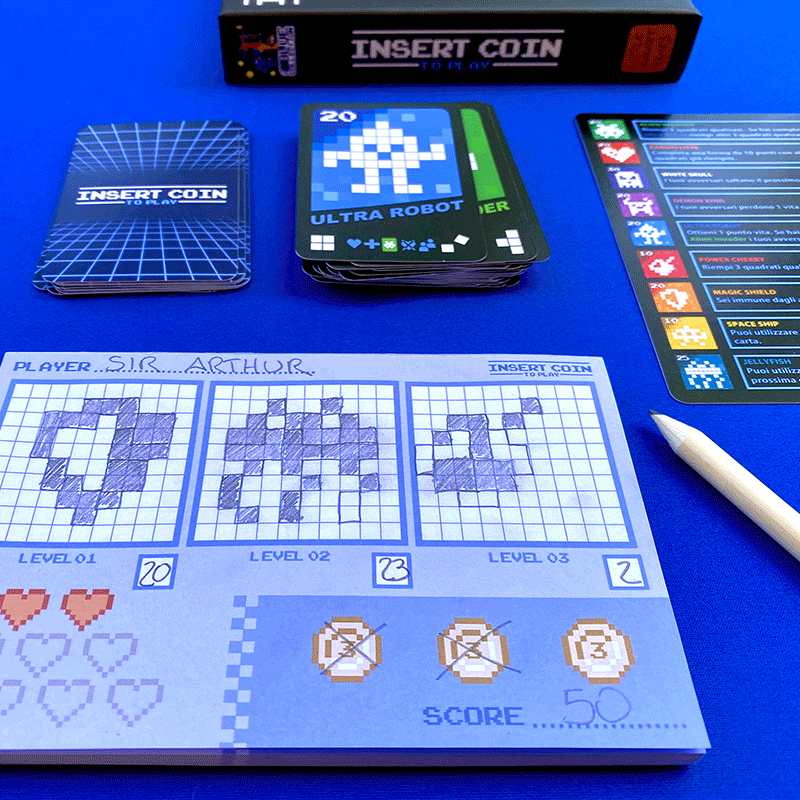 Insert Coin To Play Little Rocket Games Veloci Family 0806891847218