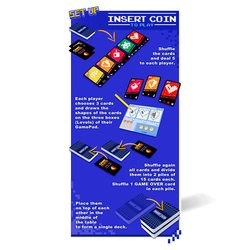 Insert Coin To Play Little Rocket Games Veloci Family 0806891847218