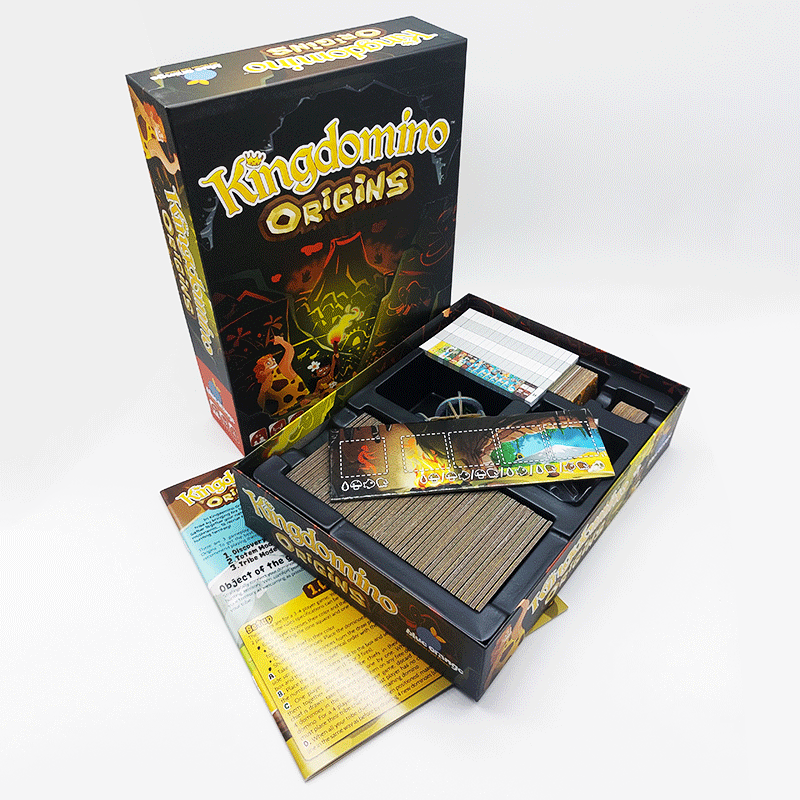 RICONDIZIONATO Kingdomino Origins - Ghenos Games Puzzle Games Family