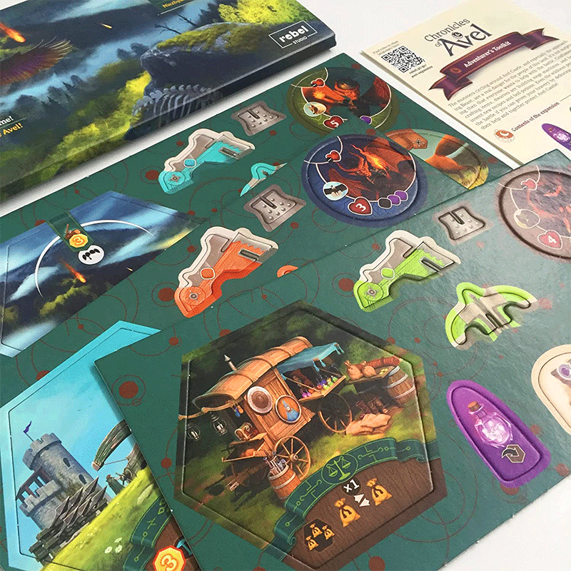 Le Cronache di Avel Espansione Adventurer's Toolkit Asmodee Avventura Family 5902650616431