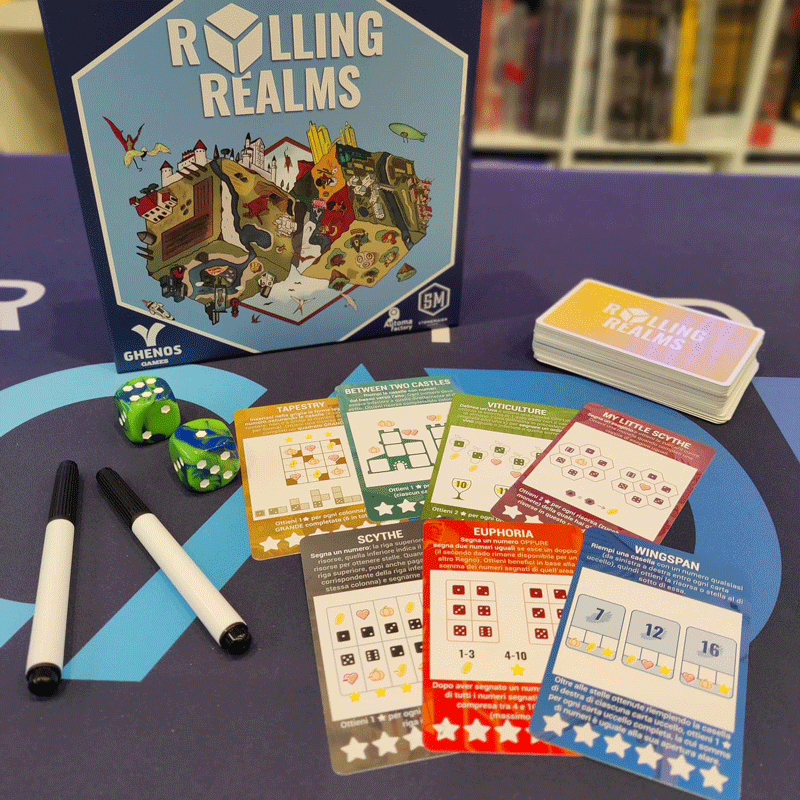 Rolling Realms Ghenos Games Strategici Esperti 8033609531776