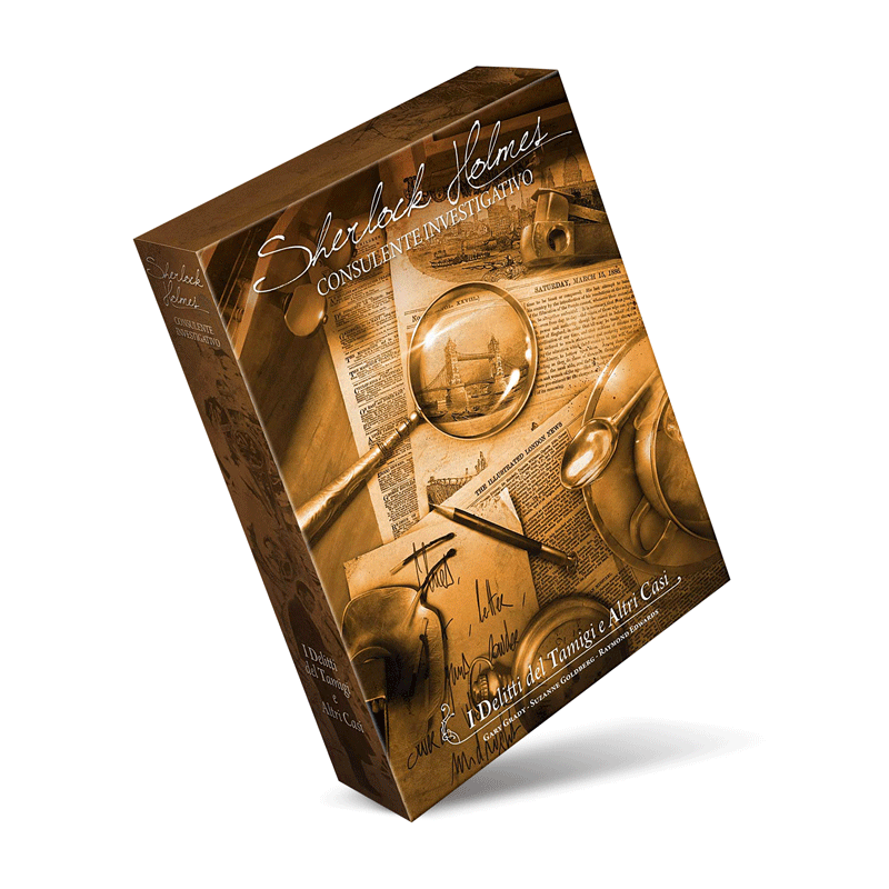 Sherlock Holmes: Consulente investigativo I Delitti del Tamigi e Altri Casi Asmodee Investigativi Esperti 9782370990259