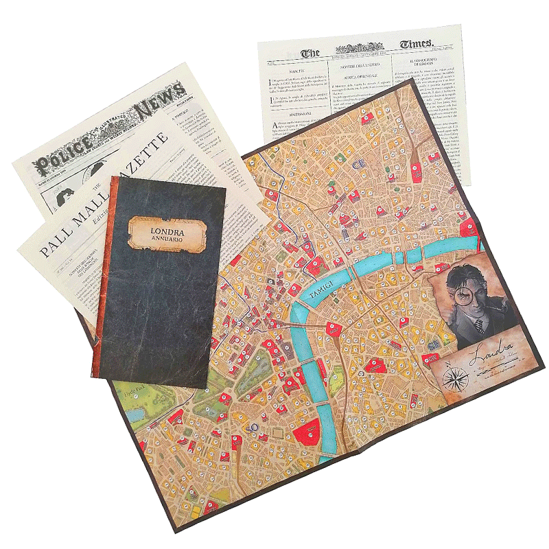 Sherlock Holmes: Consulente investigativo Jack Lo Squartatore Asmodee Investigativi Esperti 9782370990303