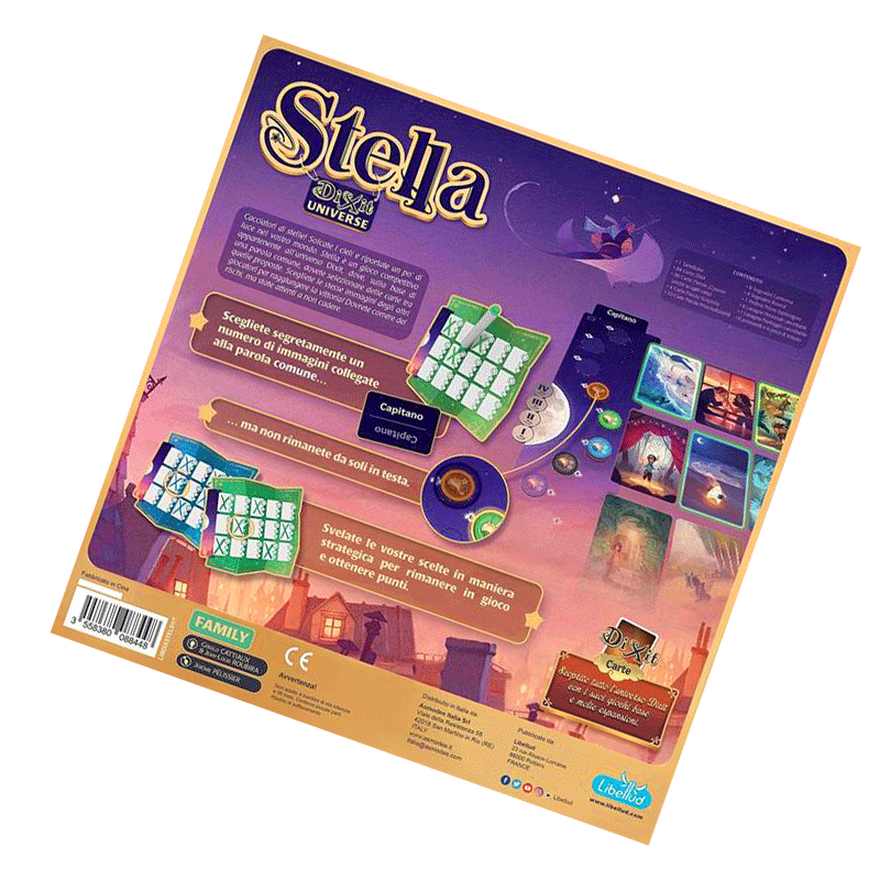 Stella Dixit Universe Asmodee Narrativi Family 3558380088448