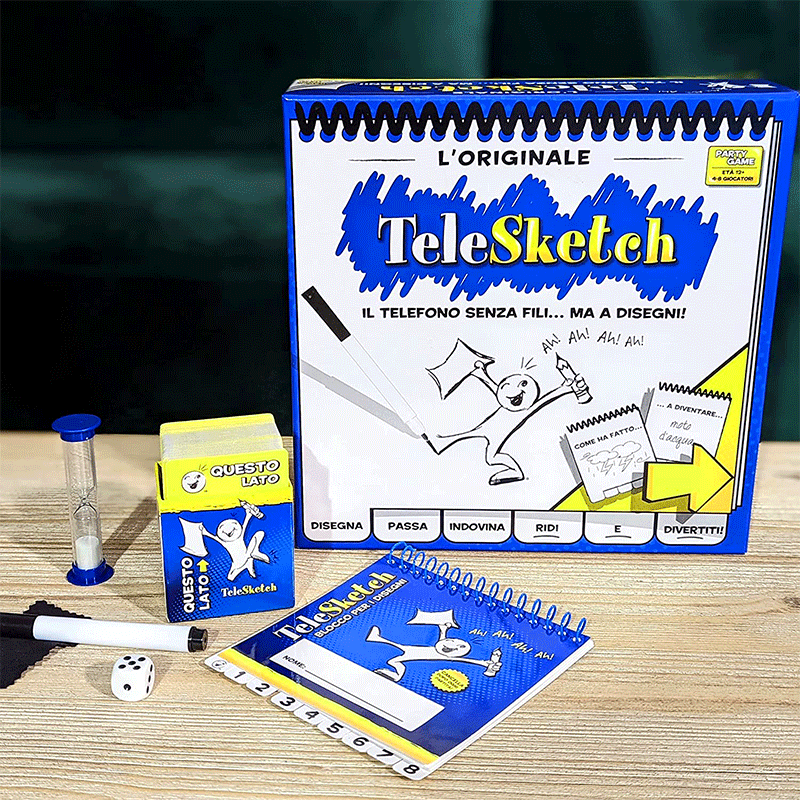 Telesketch Asmodee Competitivo Party Games 3558380074458