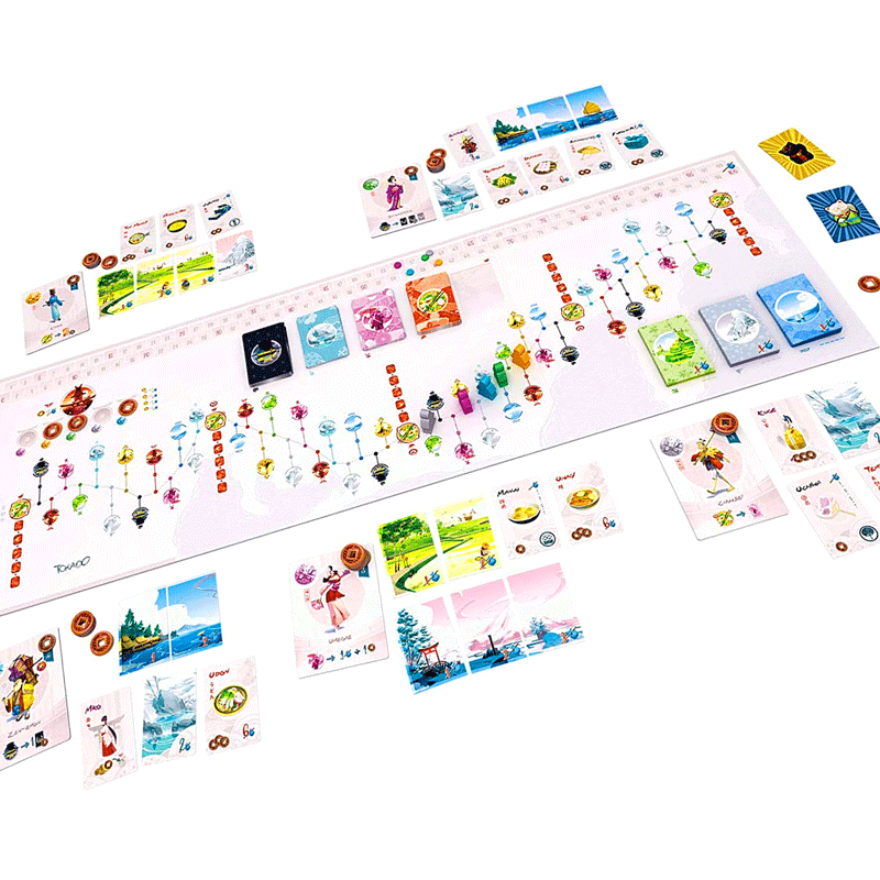 Tokaido Nuova Edizione Asmodee Gestionali Family 3770019647035